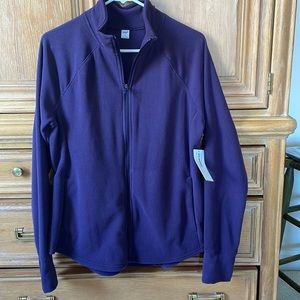 Old Navy Active fleece front zip large NWT